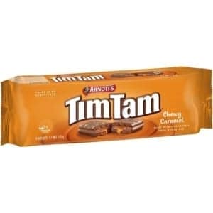 arnotts tim tam chewy caramel