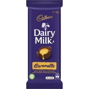 cadbury block caramello