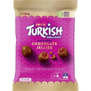 frys turkish delight bites 140g