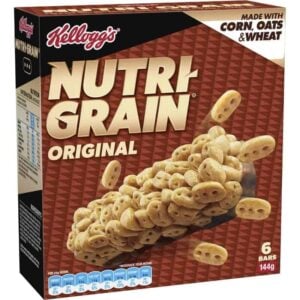 Kelloggs Nutrigrain Bar, K-time Bar, LCMs